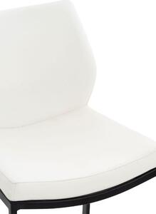 Krzesło barowe Loretta białe