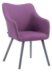 Krzesła Eliza fioletowe