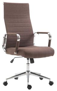Krzesło biurowe Adrianna brązowe