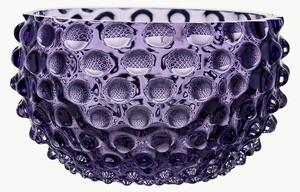 Komplet miseczek ze szkła dmuchanego Hobnail, 4 elem