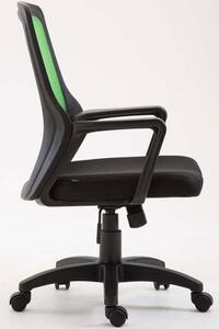 Fotel biurowy Andres czarny/zielony