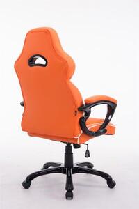 Krzesło biurowe Ashlyn pomarańczowe
