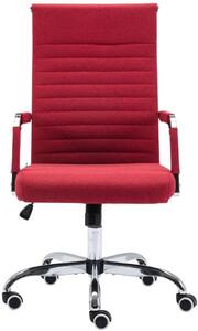 Krzesło biurowe Ashlynn czerwone