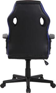 Krzesło biurowe Avah czarne/niebieskie