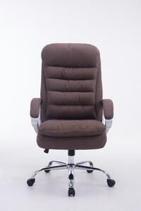 Krzesło biurowe Emerie brązowe