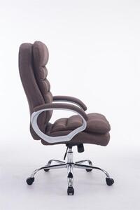 Krzesło biurowe Emerie brązowe