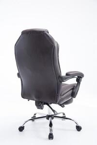 Krzesło biurowe Frankie brązowe