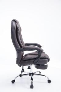 Krzesło biurowe Frankie brązowe