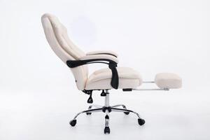 Krzesło biurowe Frankie kremowe