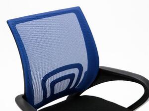 Krzesło biurowe Gloria niebieskie