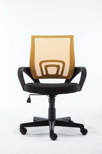 Krzesło biurowe Gloria żółte