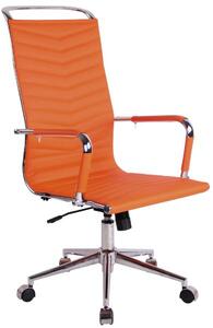 Krzesło biurowe Jazmine pomarańczowe