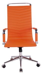 Krzesło biurowe Jazmine pomarańczowe