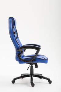 Krzesło biurowe Kamilah niebieskie