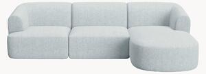 Narożna sofa modułowa z szenilu Campi (4-osobowa)