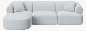 Narożna sofa modułowa z szenilu Campi (4-osobowa)