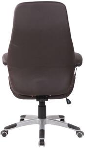Krzesło biurowe Johanna brązowe