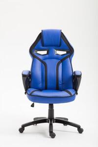 Krzesło biurowe Kamilah niebieskie