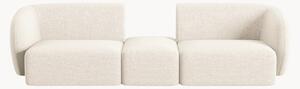 Sofa modułowa z szenilu Paolo (3-osobowa)