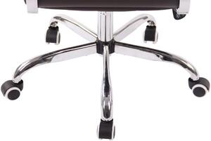 Krzesło biurowe Melany brązowe