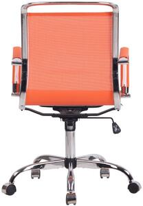 Krzesło biurowe Megan pomarańczowe
