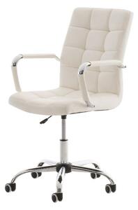 Krzesło biurowe Meredith białe