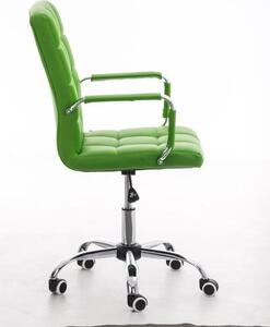 Krzesło biurowe Meredith zielone