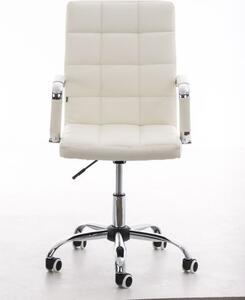 Krzesło biurowe Meredith białe