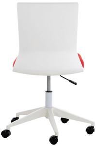 Krzesło biurowe Mylah czerwone