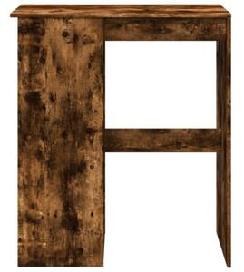 Stolik barowy z przegródkami, przydymiony dąb, 90x47,5x103,5 cm