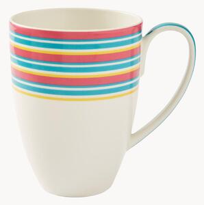 Komplet kubków z porcelany Calypso Stripe, 4 elem