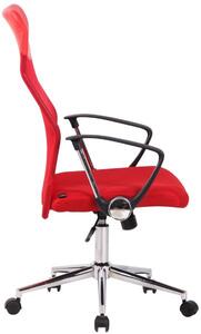 Krzesło biurowe Opal czerwony