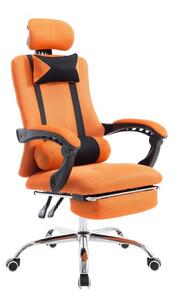 Krzesło biurowe Reina pomarańczowe
