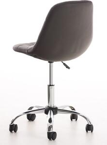 Krzesło biurowe Rhea brązowe