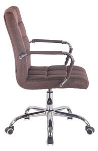 Krzesło biurowe Siena brązowe
