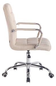 Krzesło biurowe Siena kremowe
