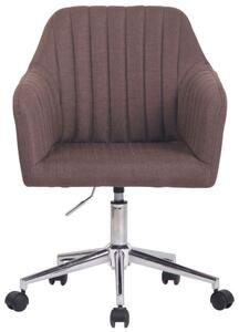 Krzesło biurowe Yara brązowe