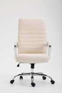 Krzesło biurowe Anahi kremowe