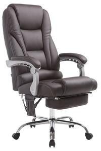 Krzesło biurowe Bonnie brązowe