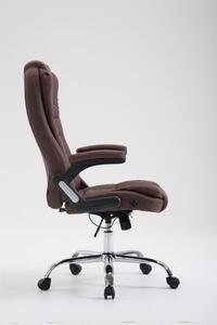 Krzesło biurowe Briana brązowe