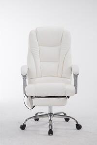Białe krzesło biurowe Bonnie