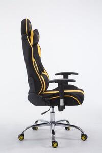 Krzesło biurowe Brylee czarny/żółty
