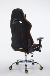 Krzesło biurowe Brylee czarny/żółty