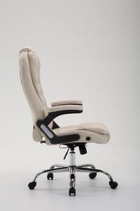 Krzesło biurowe Briana kremowe
