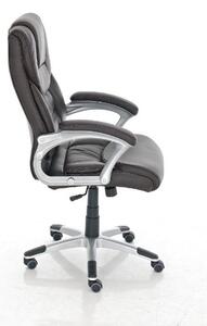 Krzesło biurowe Cecelia brązowe