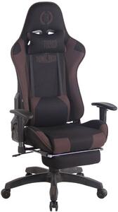 Krzesło biurowe Brynleigh czarny/brązowy