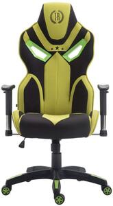 Krzesło biurowe Dayana czarne/zielone