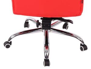 Krzesło biurowe Elora czerwone