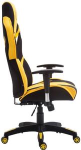 Krzesło biurowe Dayana czarny/żółty
