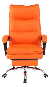 Krzesło biurowe Elora pomarańczowe